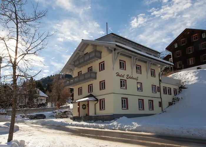 Pension Edelweiss - Bergdorf Gargellen 1423M